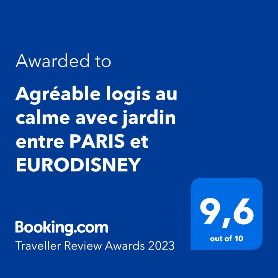 Agréable logis au calme avec jardin entre PARIS et EURODISNEY Rosny-sous-Bois Esterno foto